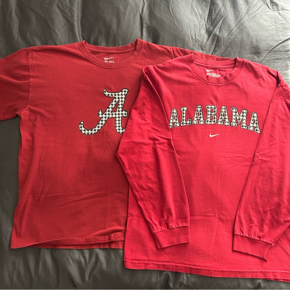 University of Alabama Nike (2) Shirt Bundle (XL)